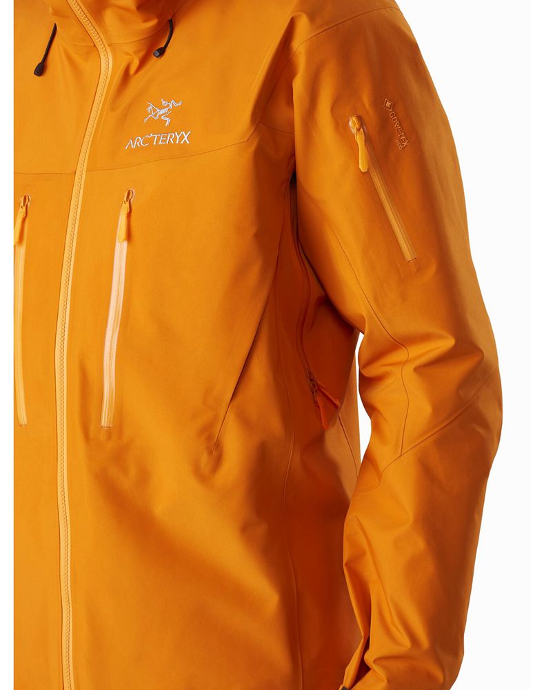 Arc'teryx Alpha SV Jacket Mens - Orange