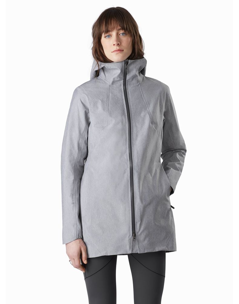 Arc'teryx Codetta Cinch Heather Coat Womens - Grey