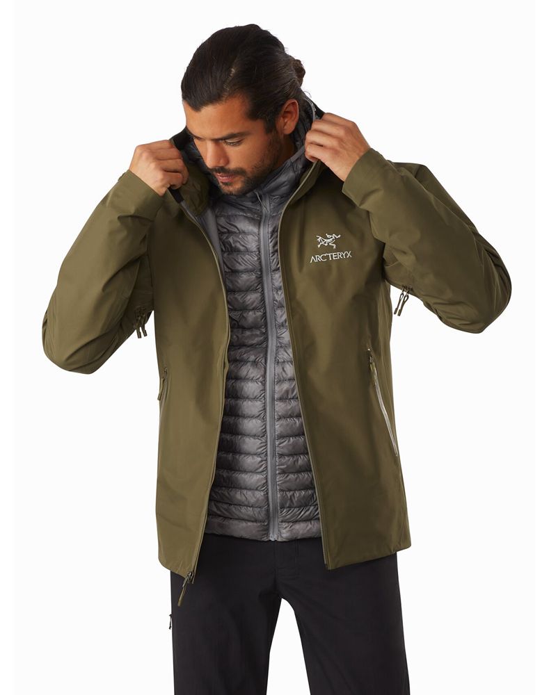 Arc'teryx Cerium SL Hoody Down Jacket Mens - Grey