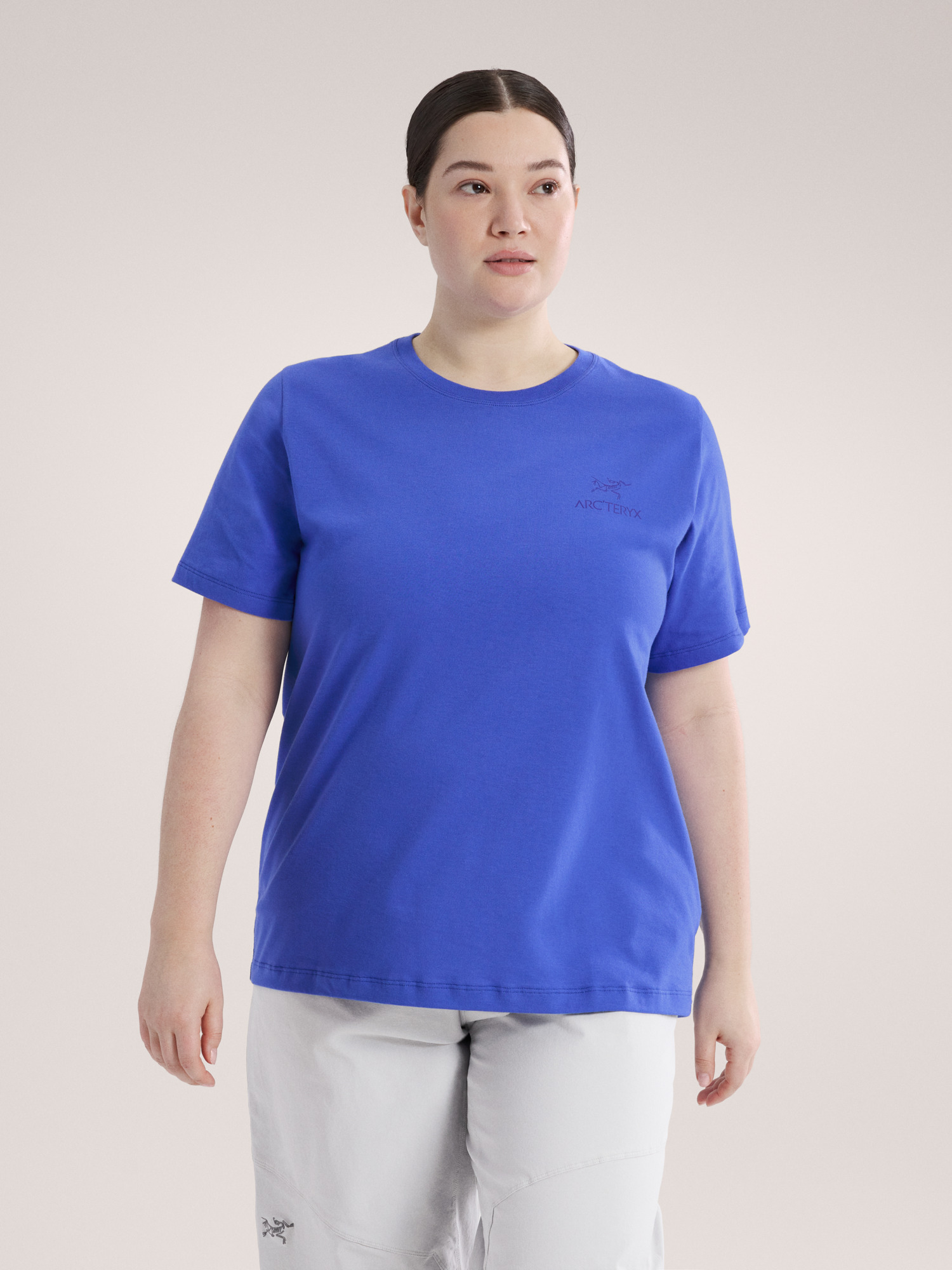 Kragg SL Cotton Emblem Crew Shirt SS Women's