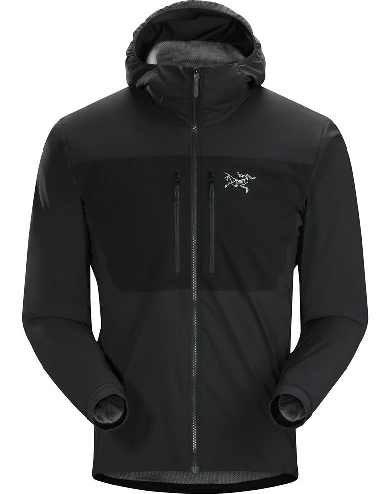 Arc'teryx Proton FL Hoody Jacket Mens - Black