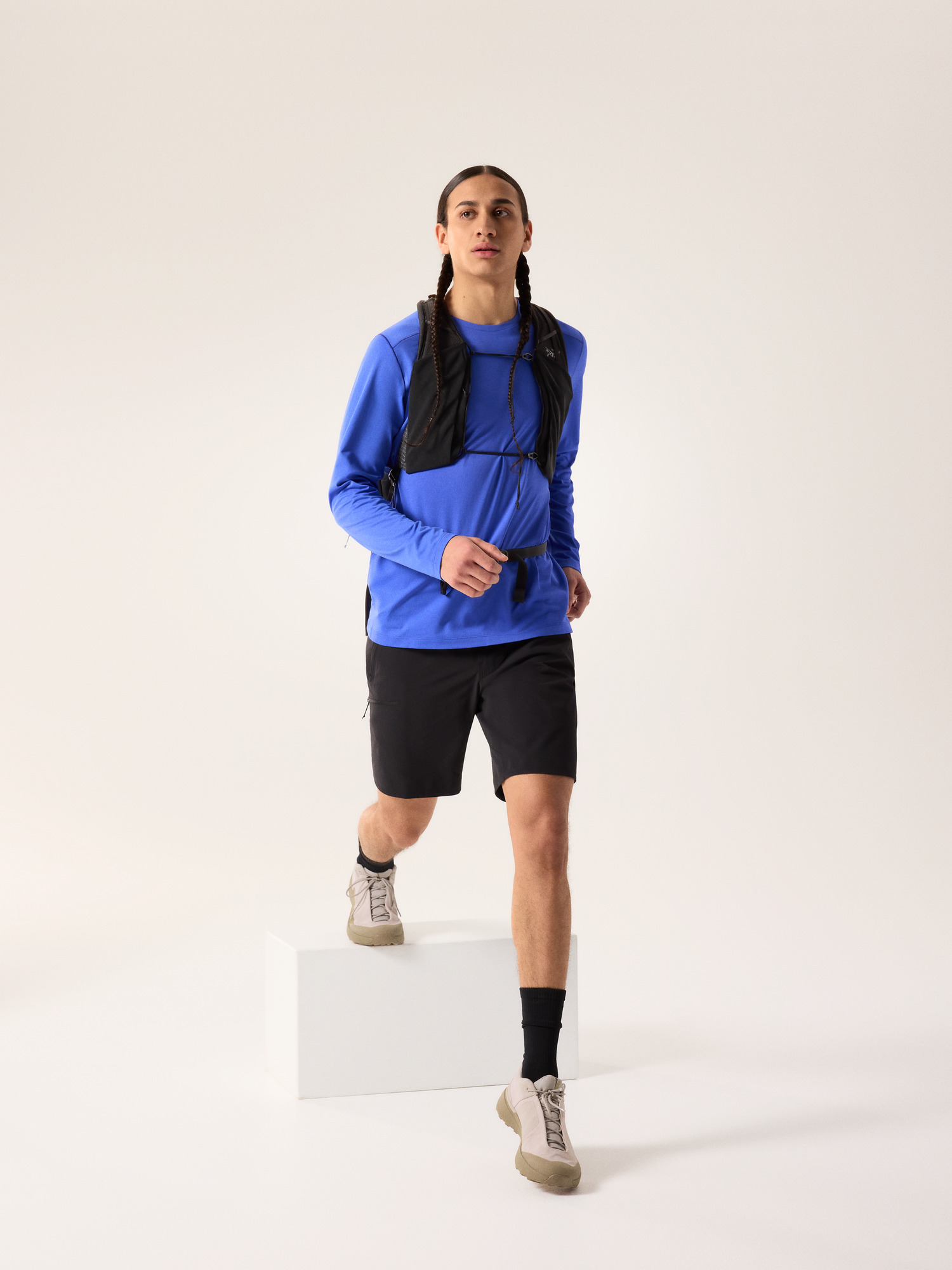 Cormac Crew Neck Shirt LS Men's