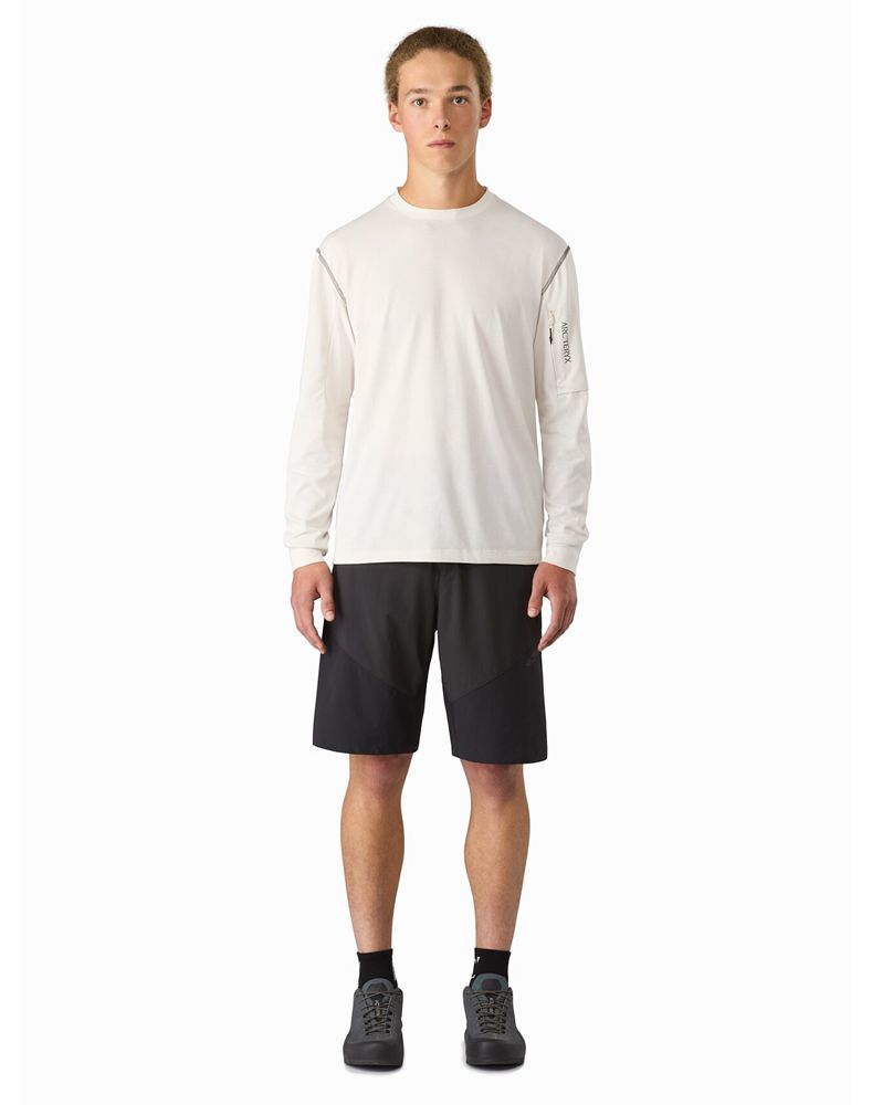 Arc'teryx Copal Bird LS T-Shirt Mens - Beige