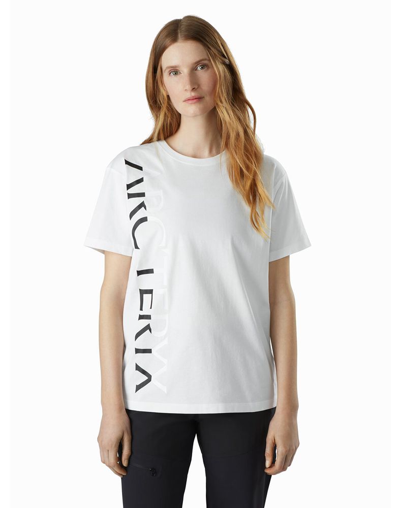 Arc'teryx Downword Fade T-Shirt Womens - White