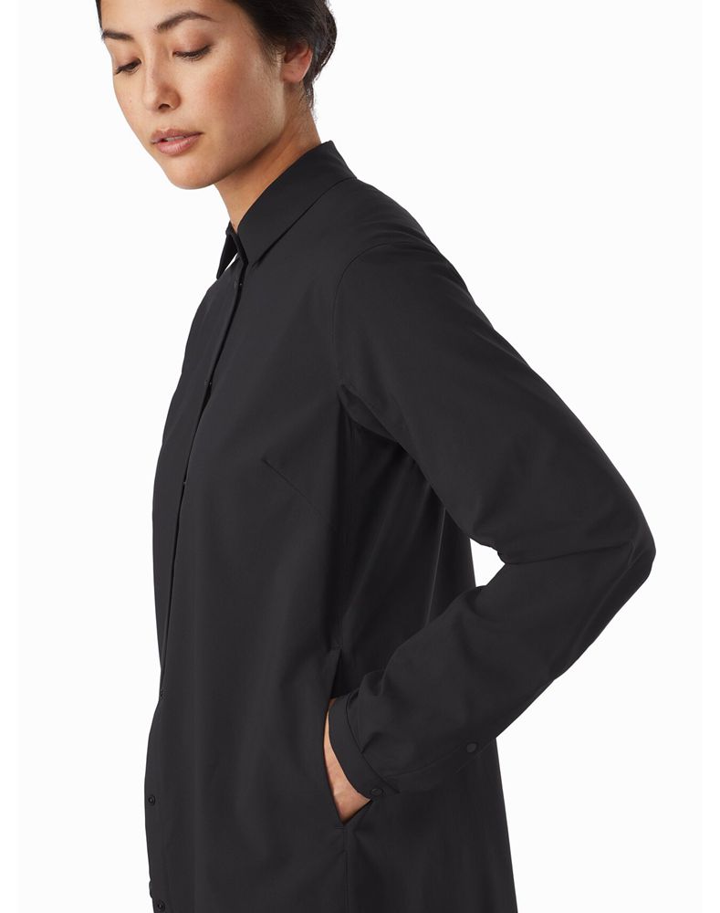 Arc'teryx Contenta LS Shirt Womens - Black