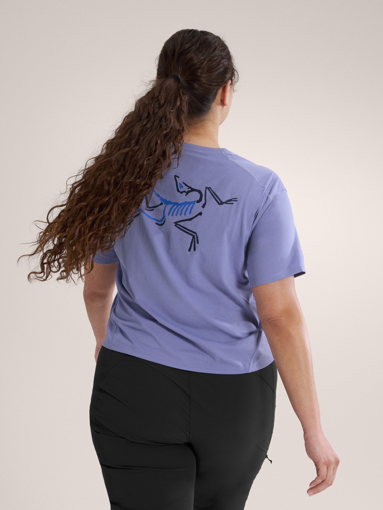 Taema Crop Logo T-Shirt Women's