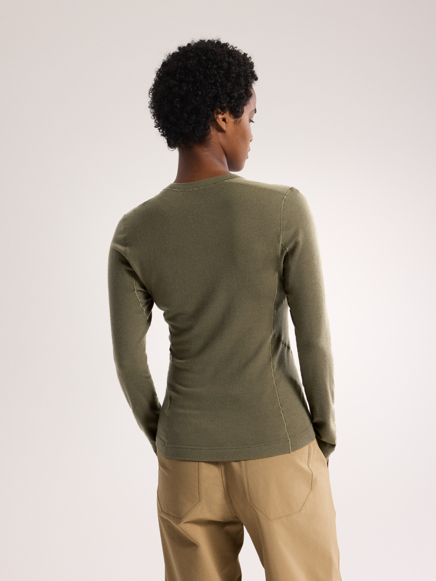 Satoro Merino Wool Crew Neck LS Women's