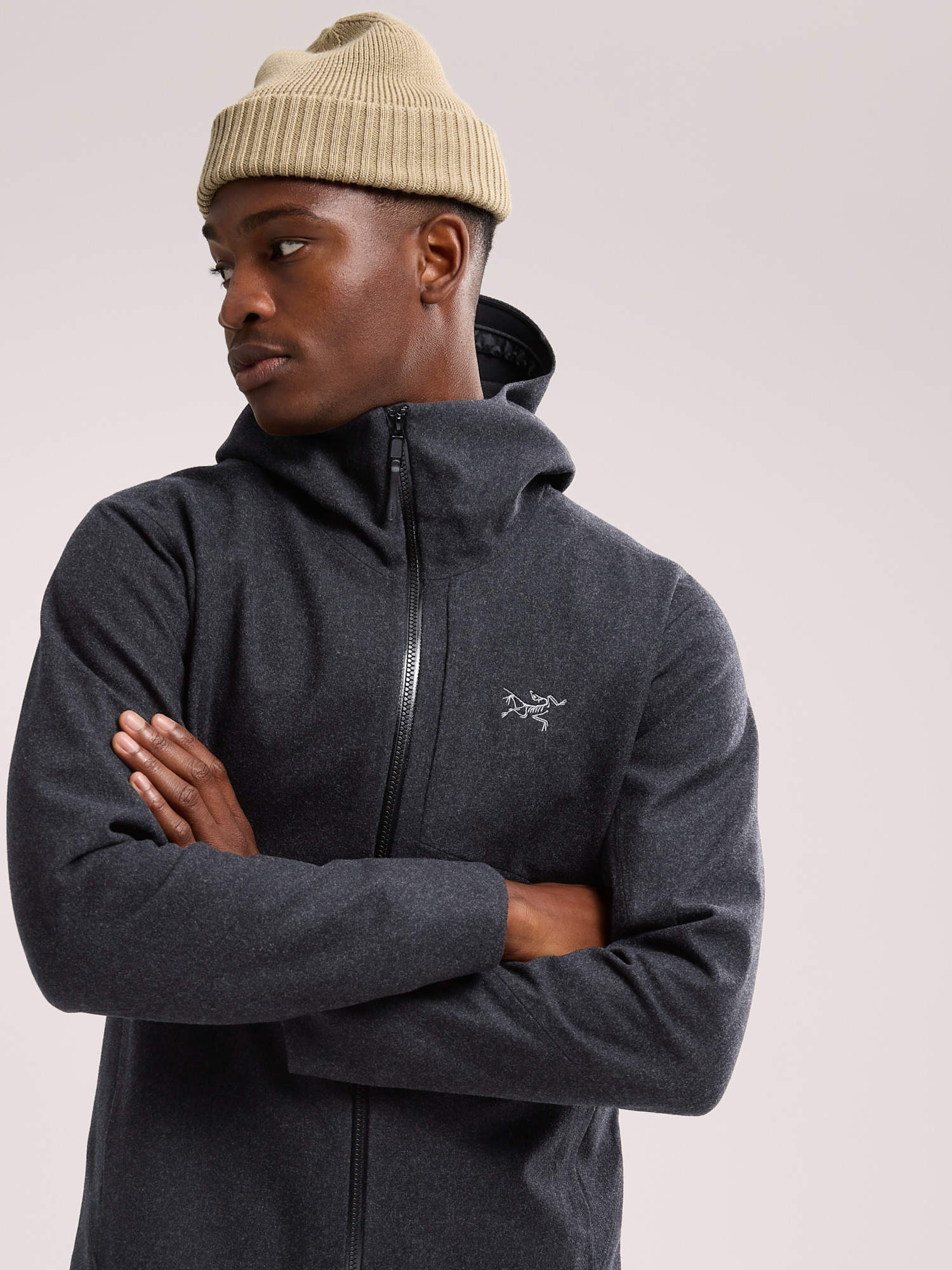 Sawyer Wool Hoody Men's