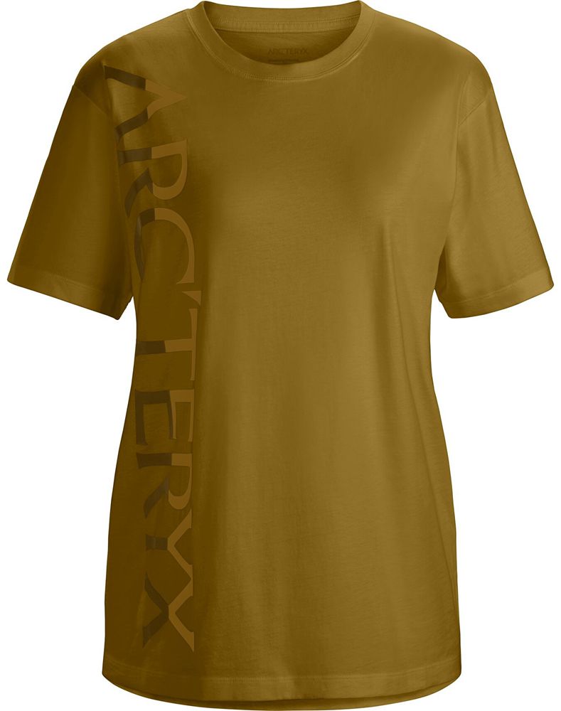Arc'teryx Downword Fade T-Shirt Womens - Yellow