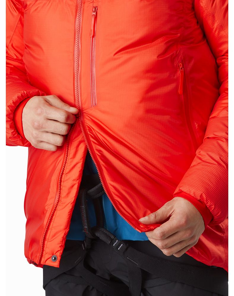 Arc'teryx Alpha Parka Mens - Red