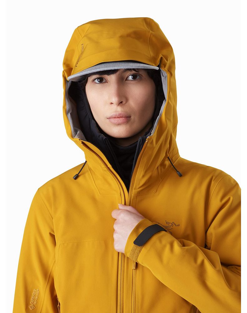 Arc'teryx Shashka Stretch Jacket Womens - Yellow