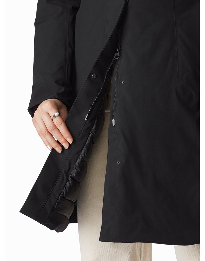 Arc'teryx Centrale Parka Womens - Black