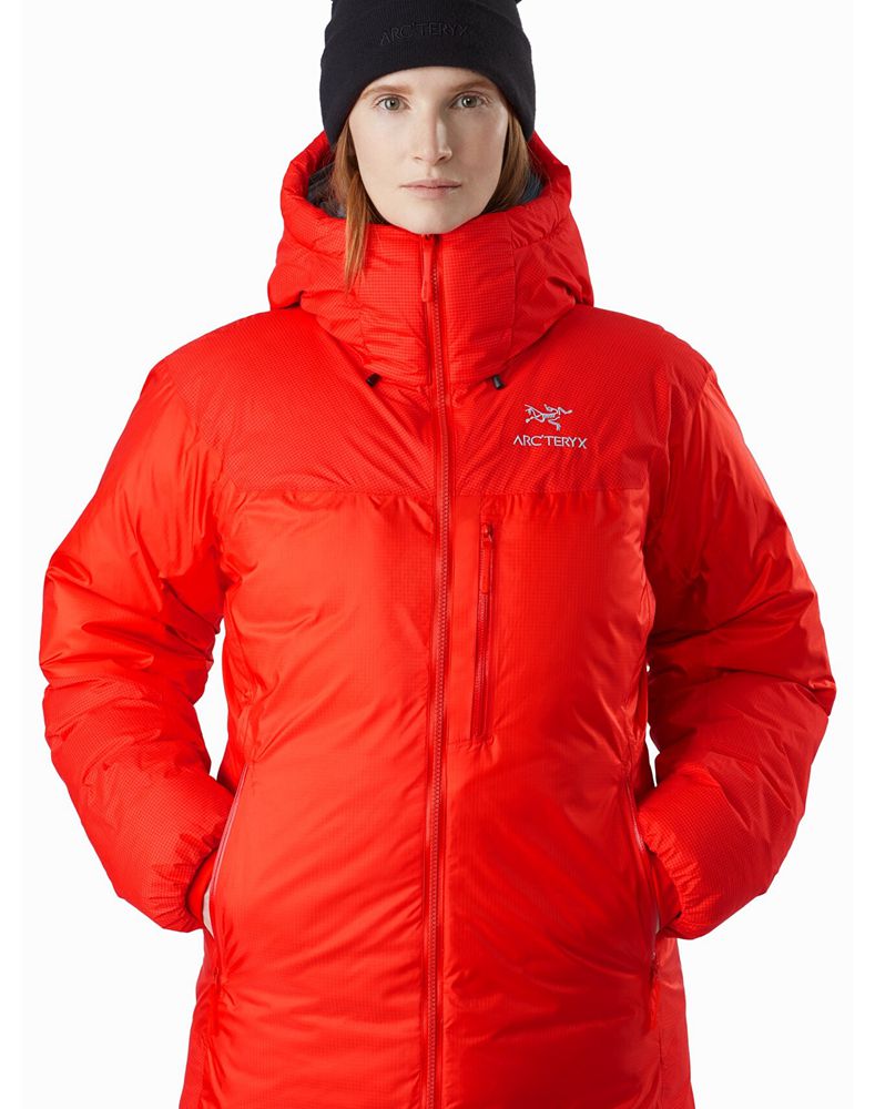 Arc'teryx Alpha Parka Womens - Red