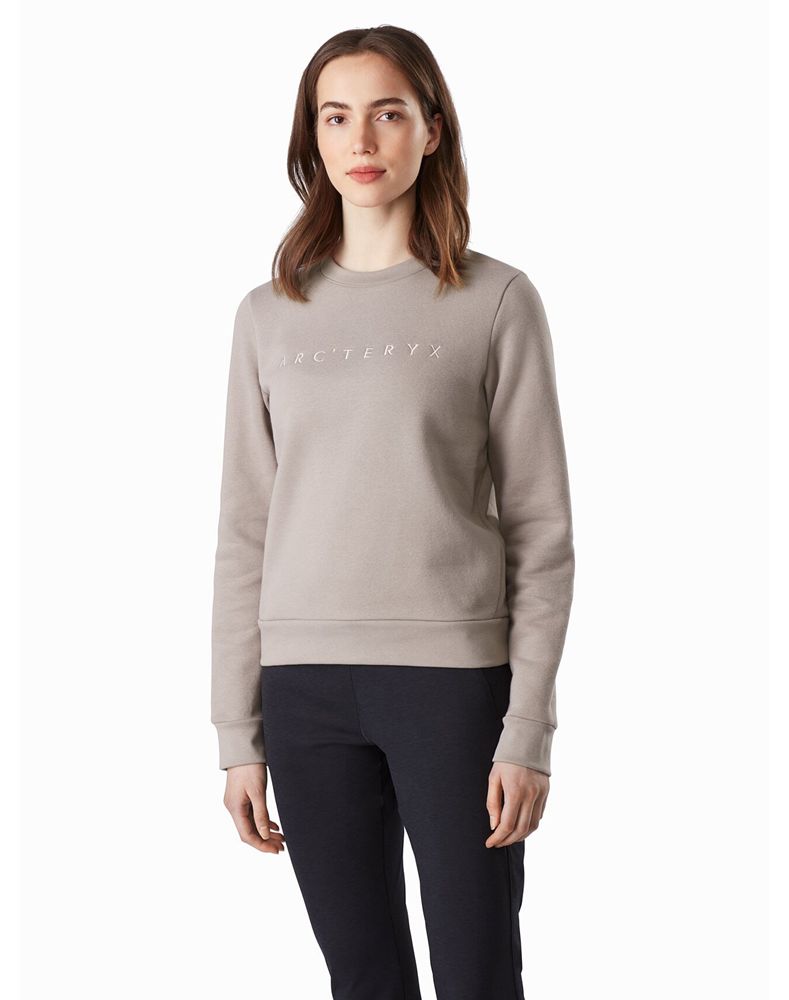 Arc'teryx Word Crew Neck Fleece Womens - Pink