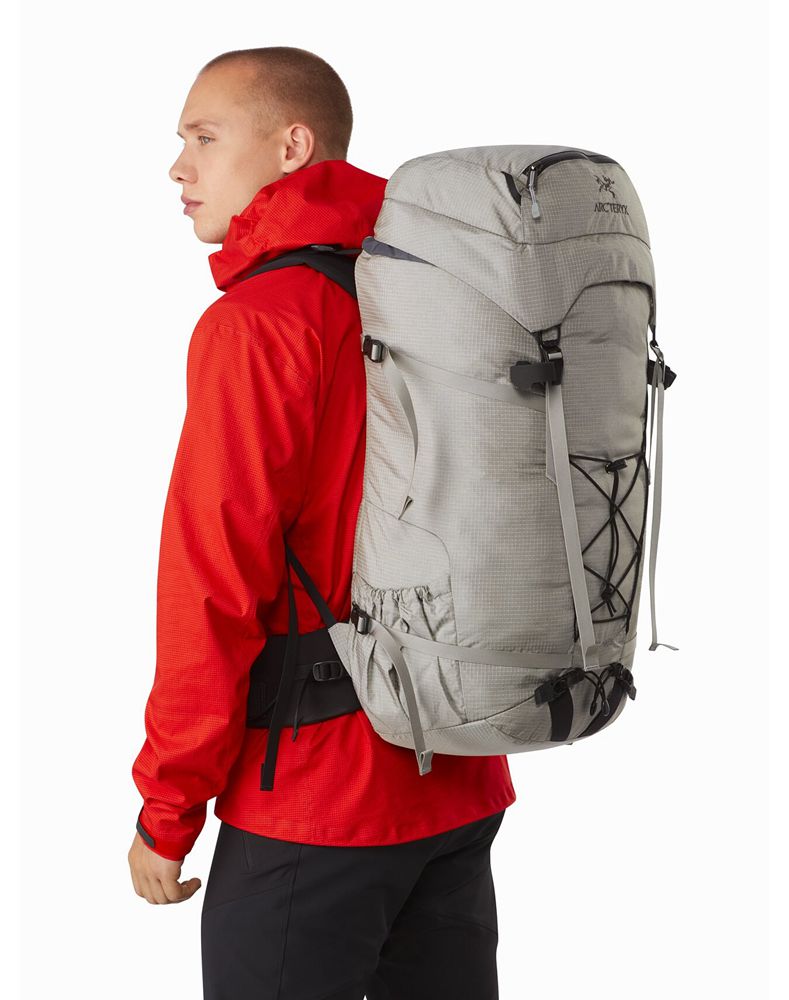 Arc'teryx Alpha AR 55 Backpack Mens - Grey