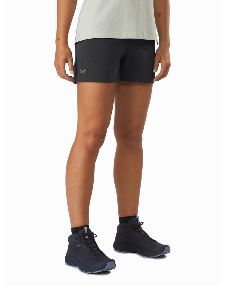 Arc'teryx Alroy 4.5 Shorts Womens - Black