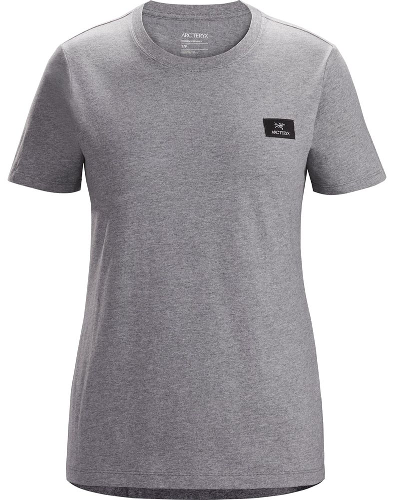 Arc'teryx Emblem Patch T-Shirt Womens - Grey