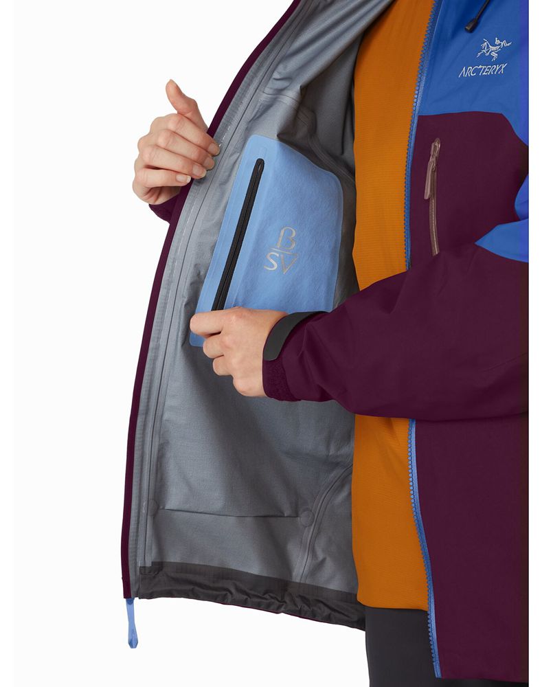 Arc'teryx Beta SV ReBird Jacket Womens - Purple