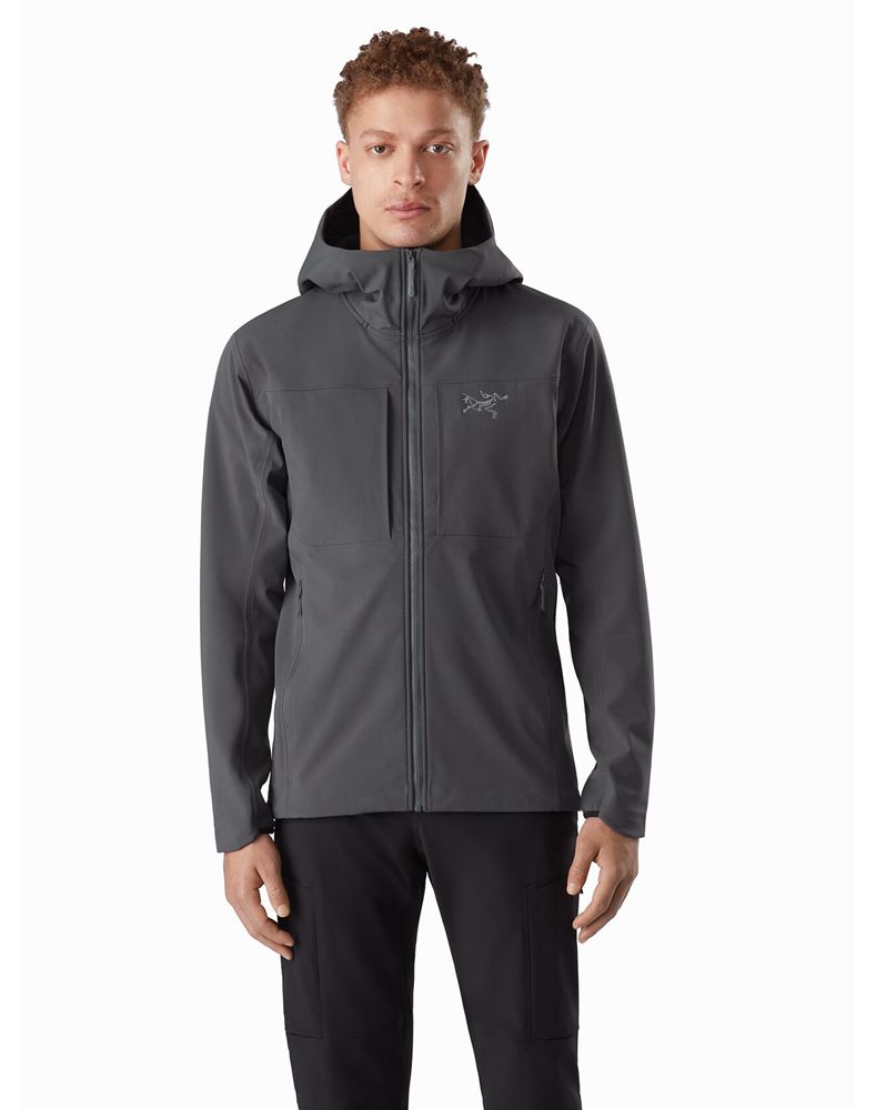 Arc'teryx Gamma MX Hoody Jacket Mens - Grey