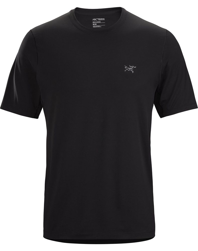Arc'teryx Cormac Crew SS T-Shirt Mens - Black