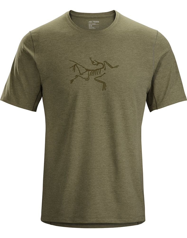 Arc'teryx Cormac Logo SS T-Shirt Mens - Green