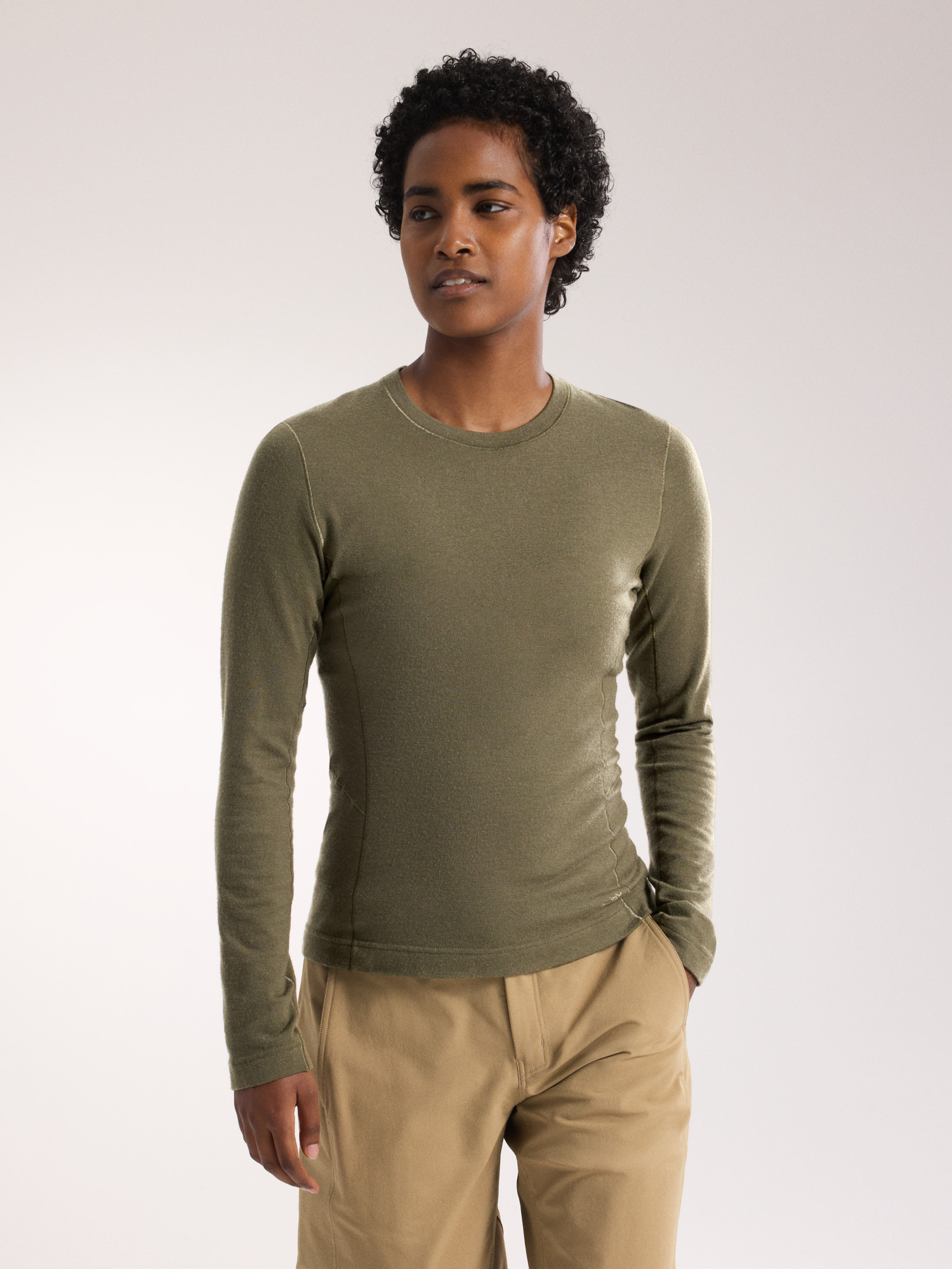 Satoro Merino Wool Crew Neck LS Women's