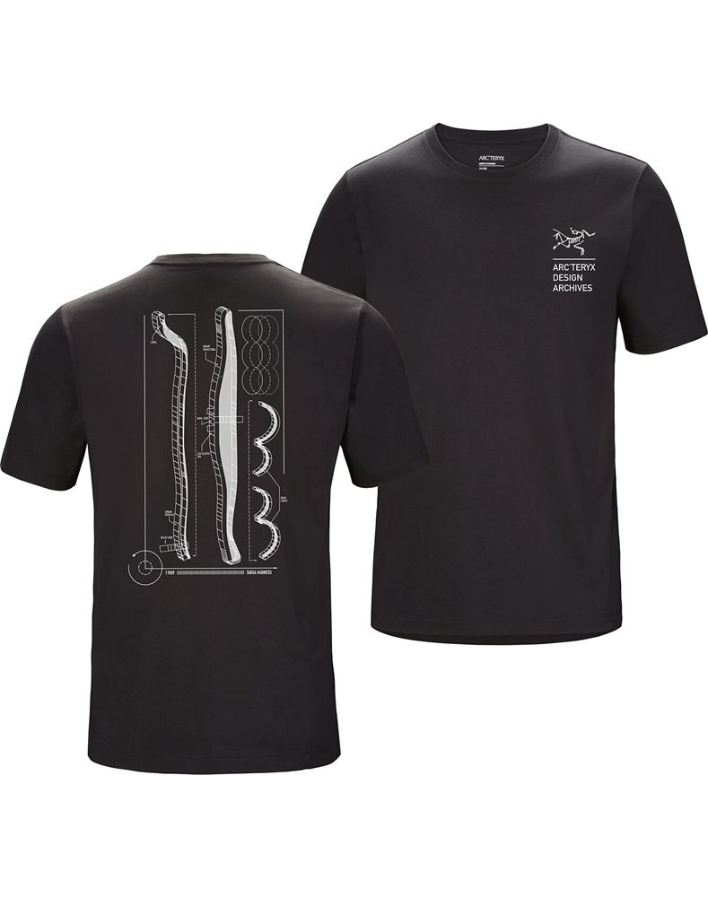 Arc'teryx Targa T-Shirt Mens - Black