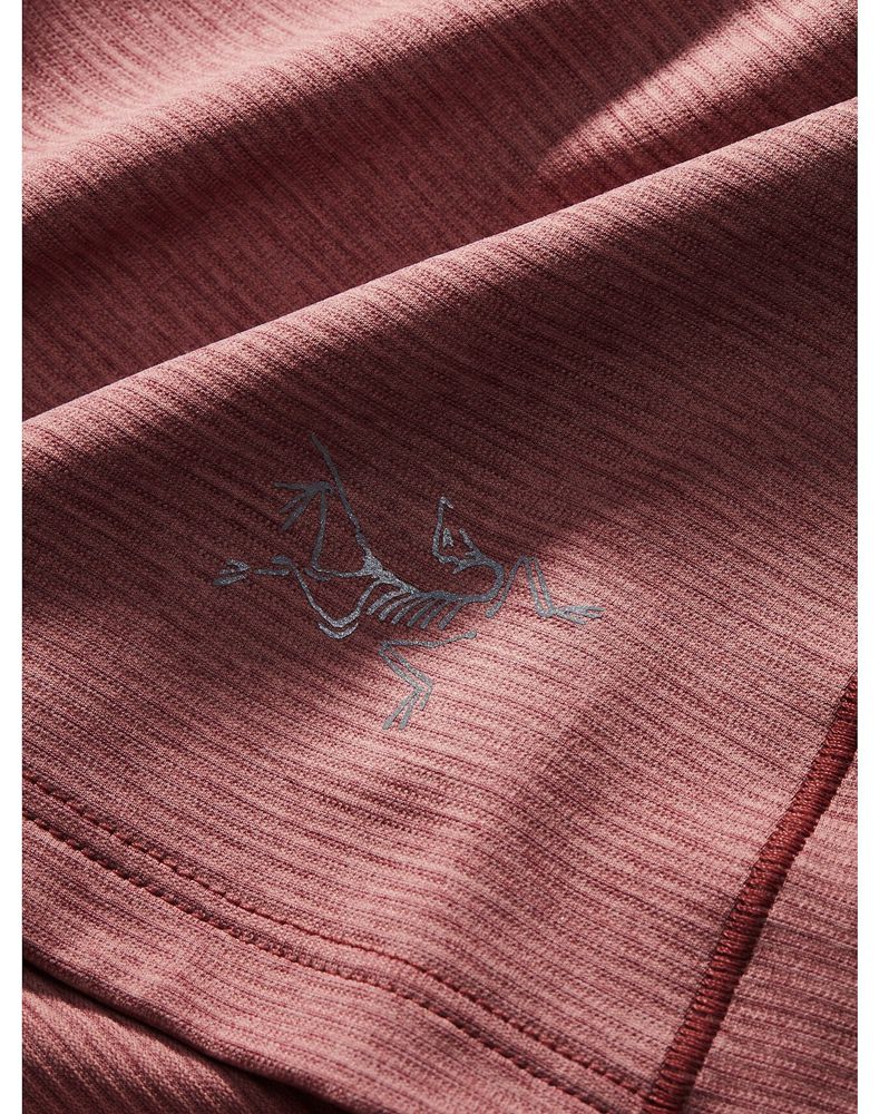 Arc'teryx Taema V-Neck SS T-Shirt Womens - Pink