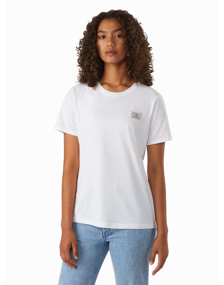 Arc'teryx Emblem Patch T-Shirt Womens - White