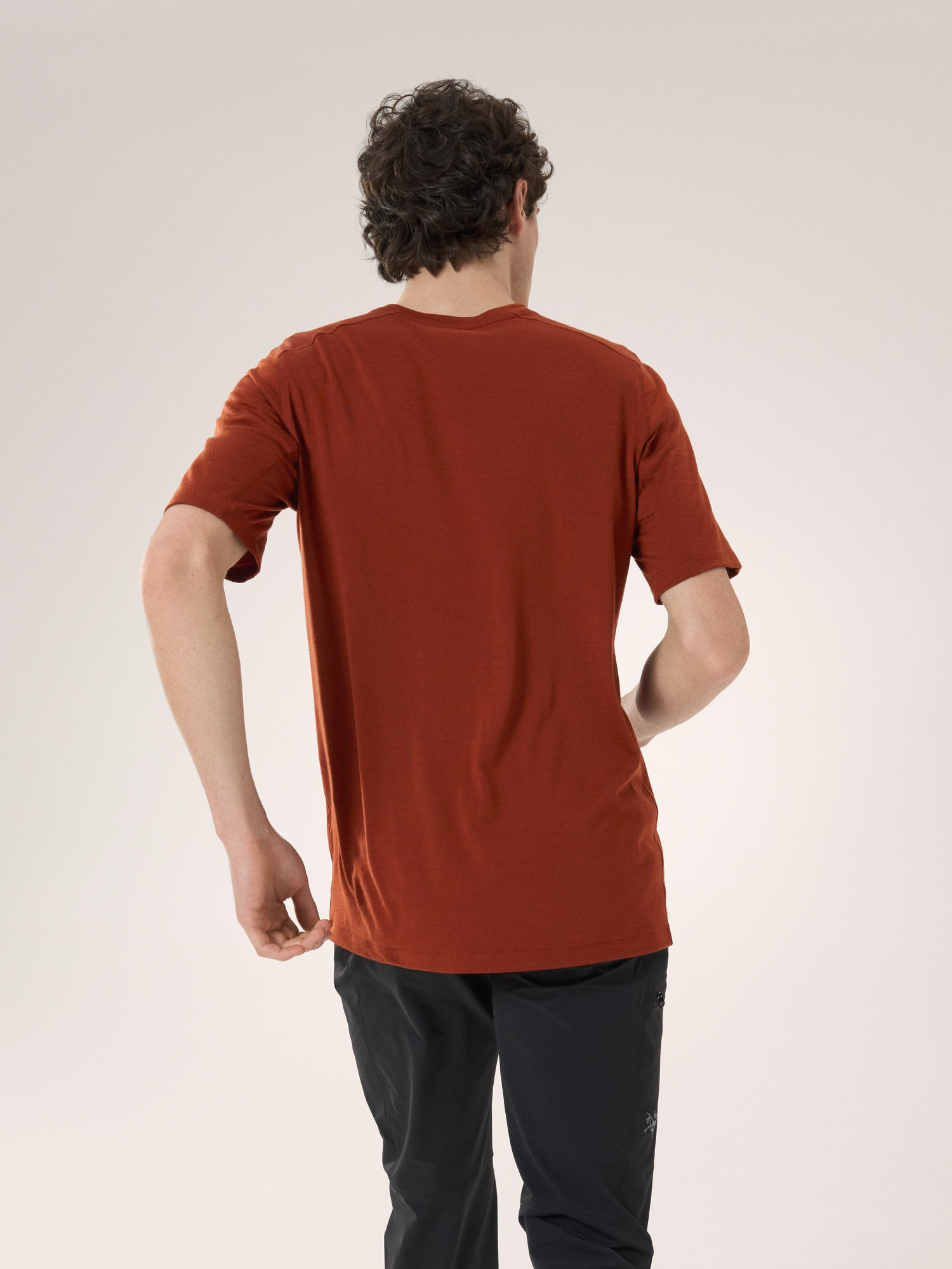 Ionia Merino Wool Arc'Word Logo Shirt SS Men's