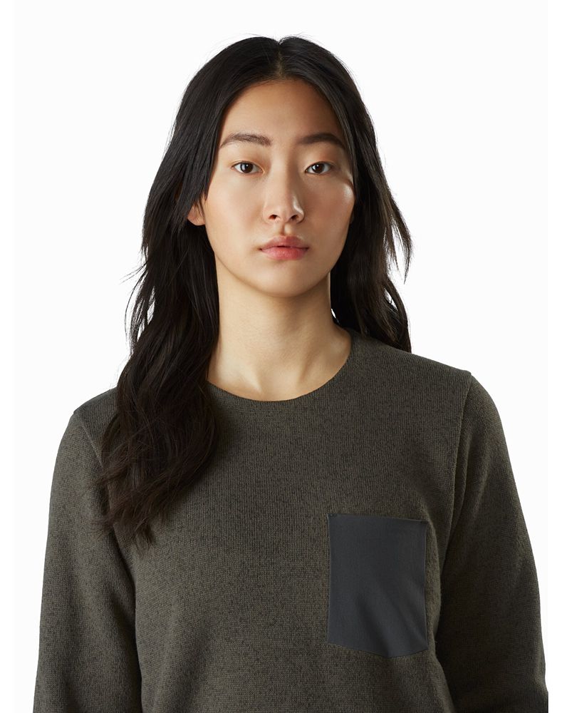 Arc'teryx Covert Sweater Womens - Green