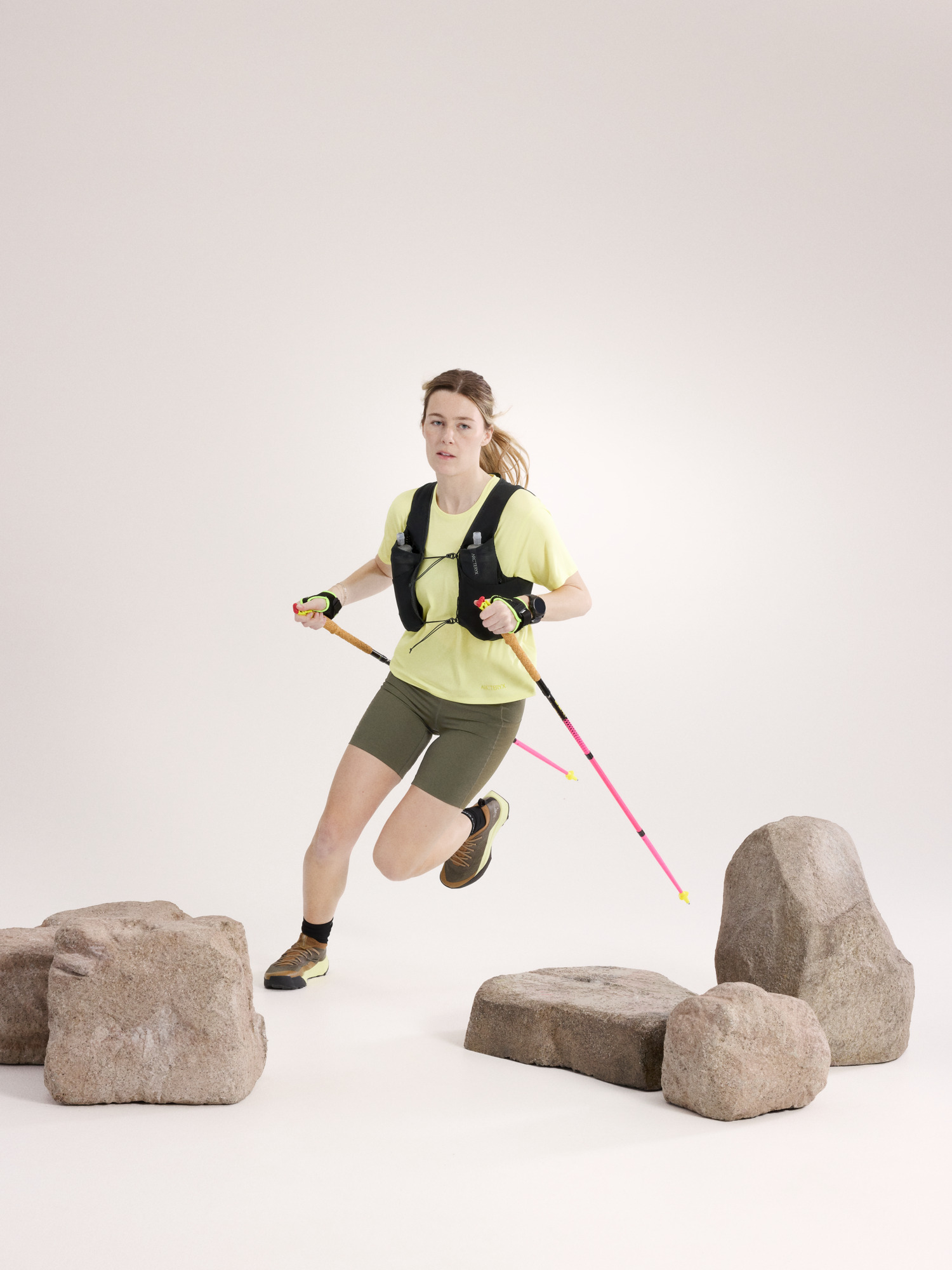 Taema Crop Logo T-Shirt Women's