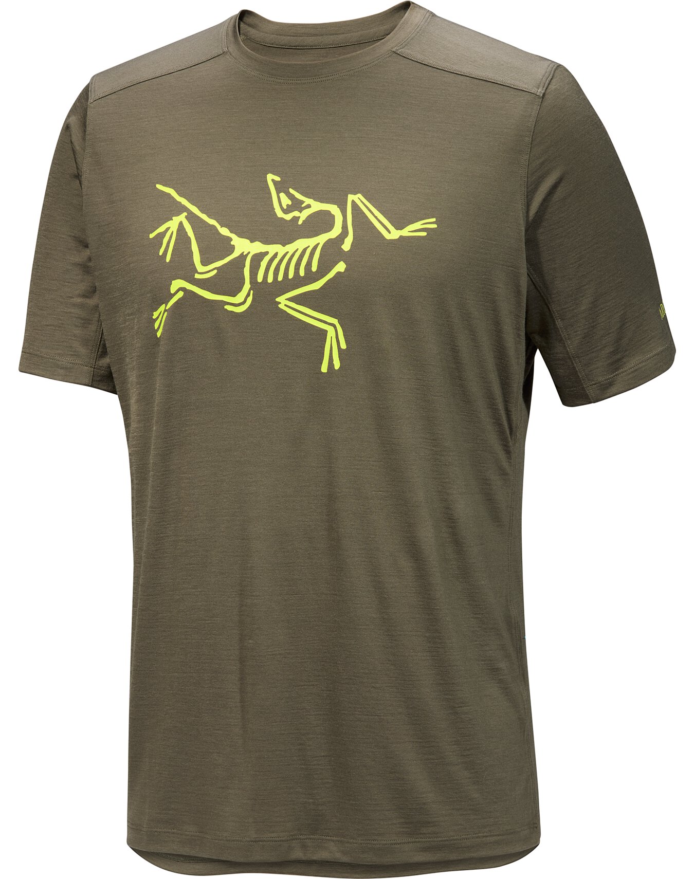 Ionia Merino Wool Logo Shirt SS Men's