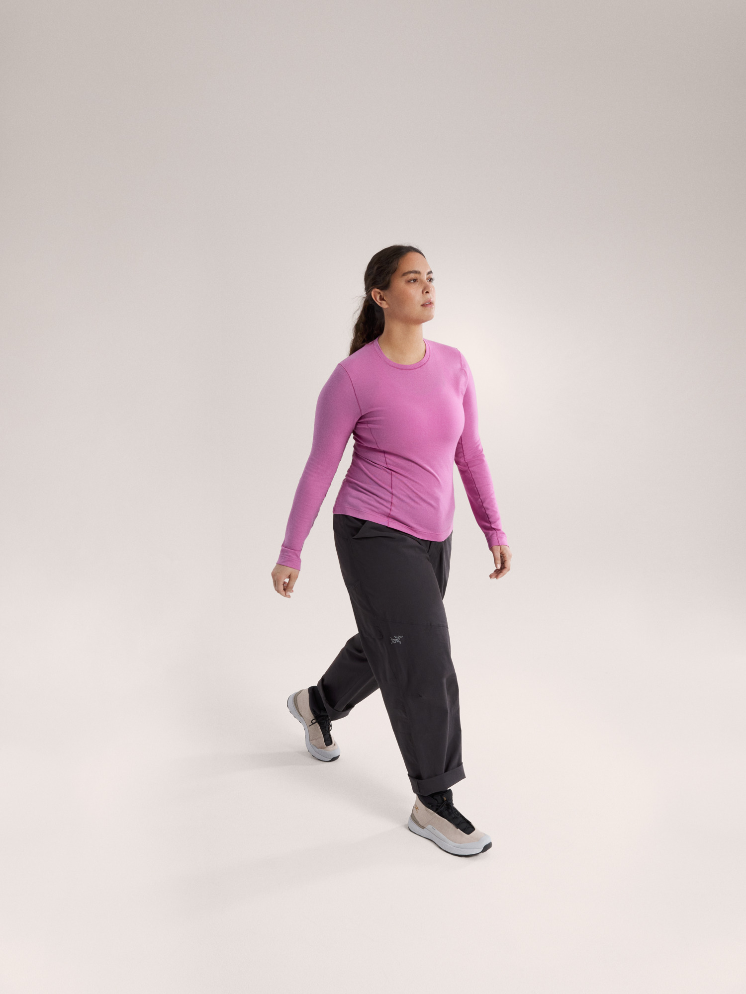 Satoro Merino Wool Crew Neck LS Women's