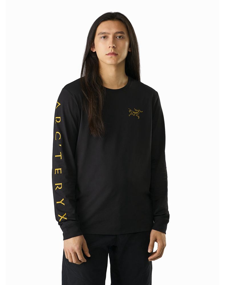 Arc'teryx Downword LS T-Shirt Mens - Black