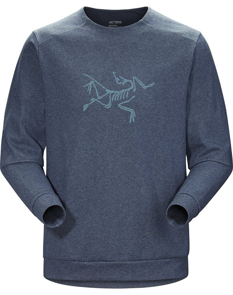 Arc'teryx Mentum Bird Emblem Pullover Mens - Blue