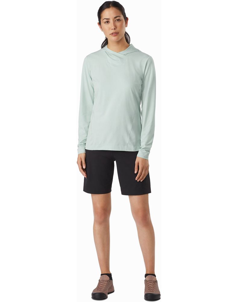 Arc'teryx Remige Hoody T-Shirt Womens - Green