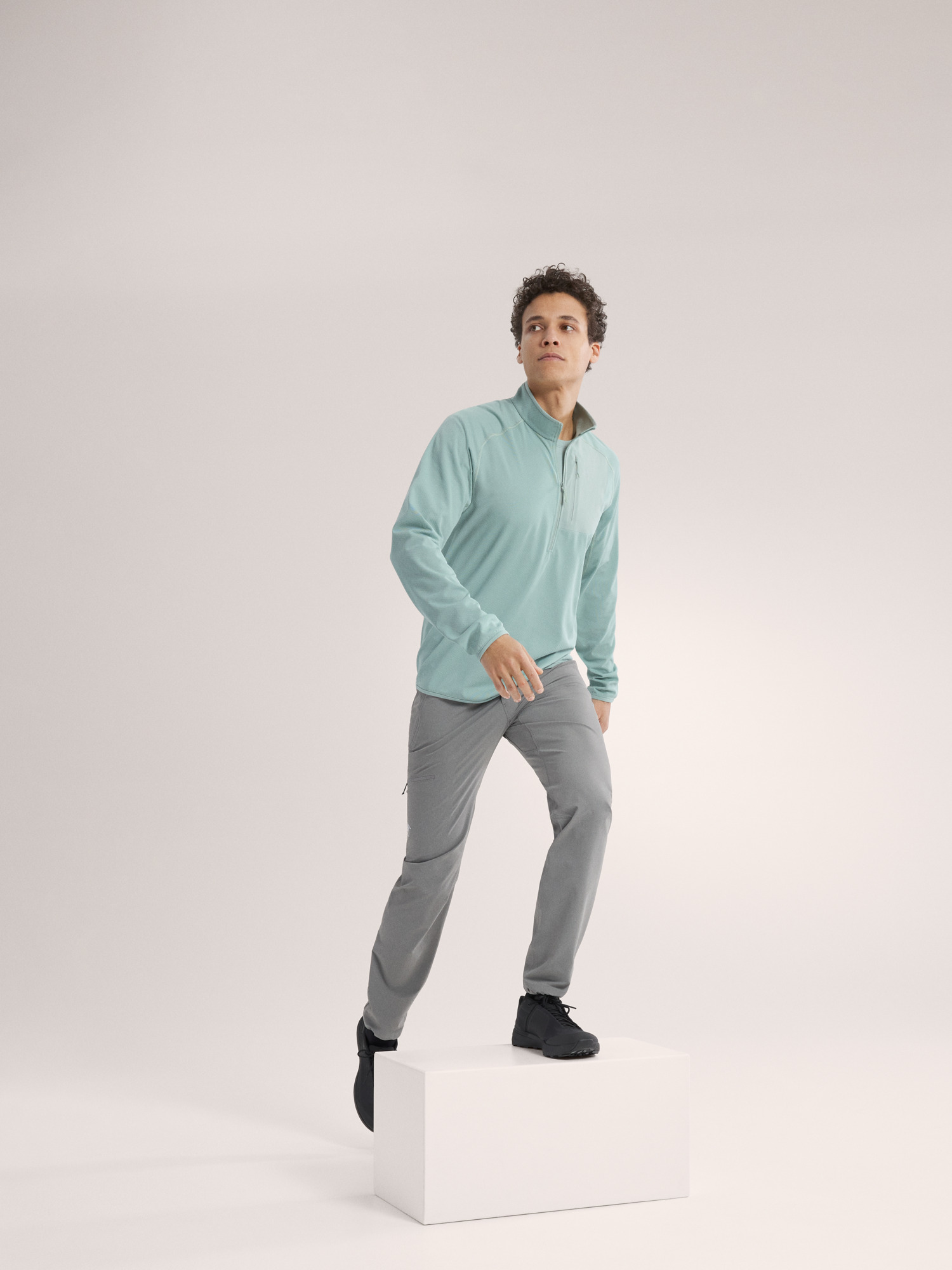 Delta 1/2 Zip Neck Men's