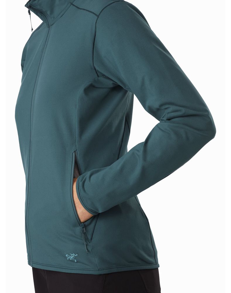 Arc'teryx Kyanite LT Fleece Jacket Womens - Blue