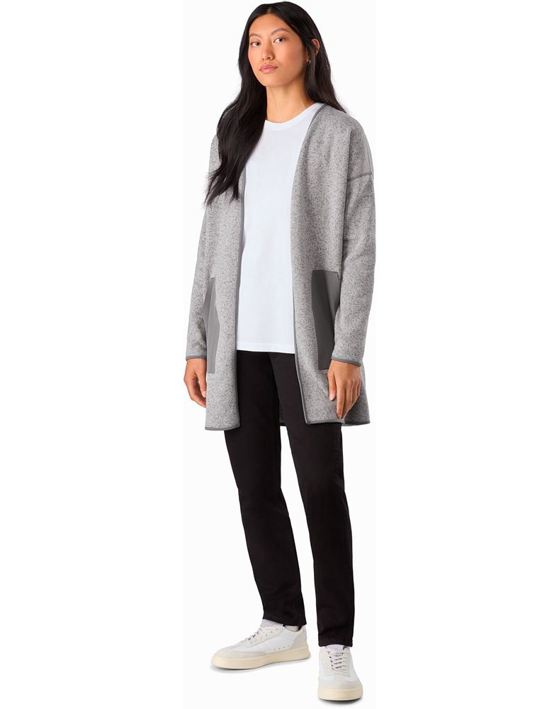 Arc'teryx Extravert Cardigan Womens - Grey