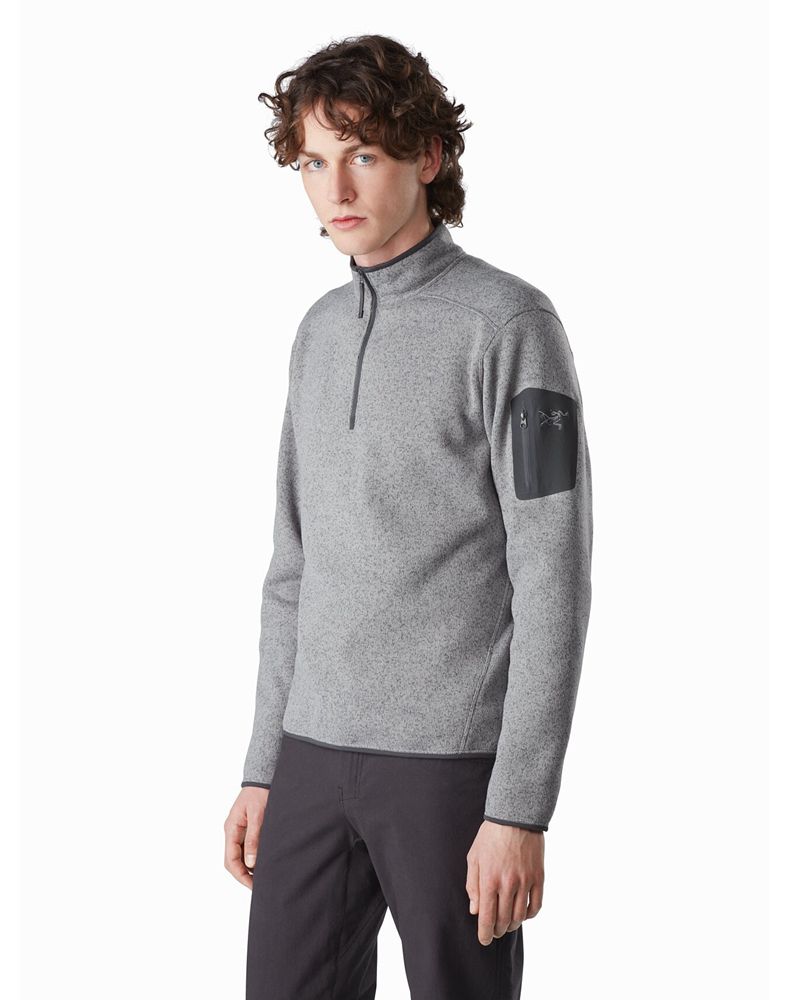 Arc'teryx Covert 1/2 Zip Neck Fleece Mens - Grey