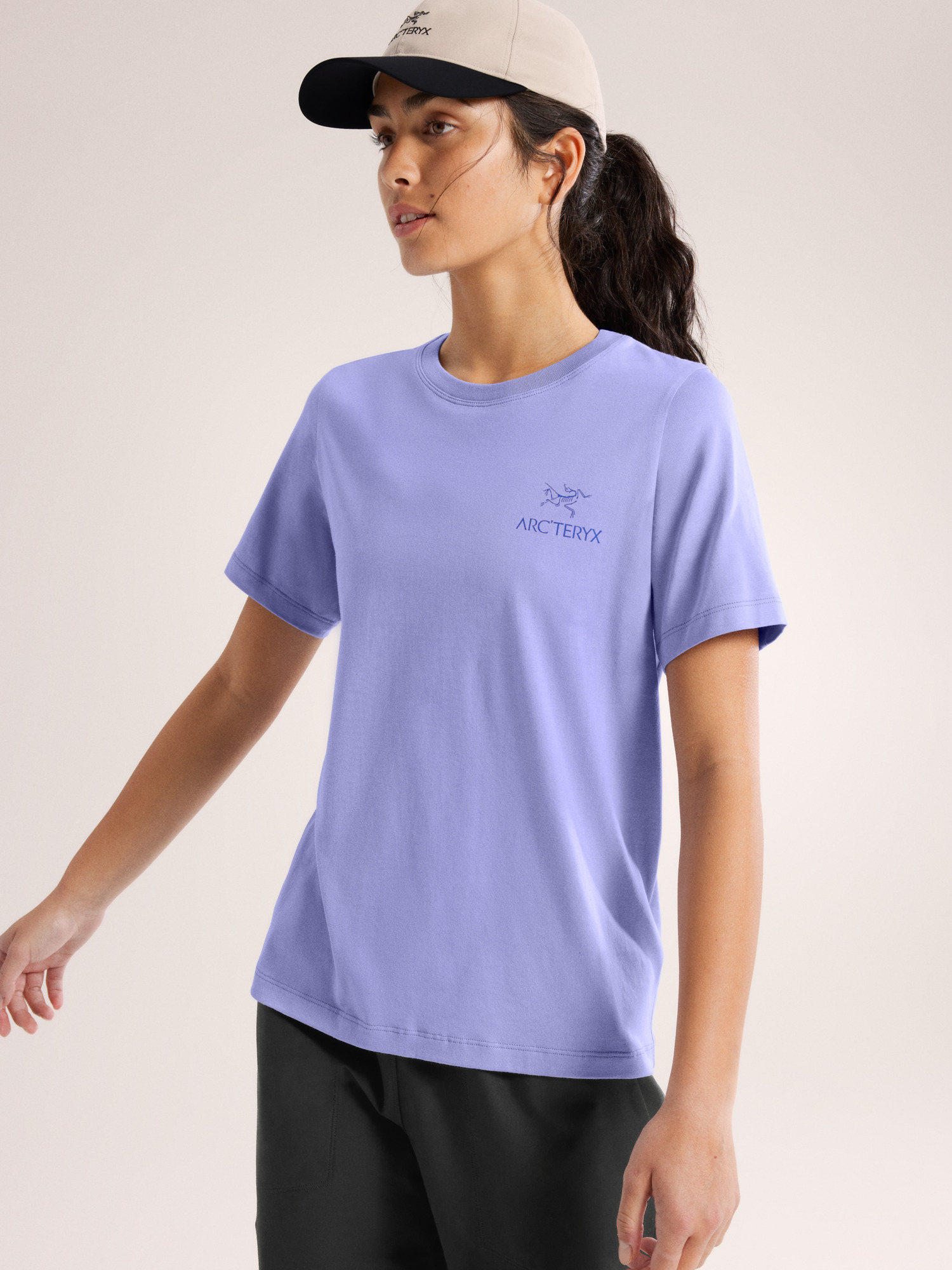 Kragg SL Cotton Emblem Crew Shirt SS Women's