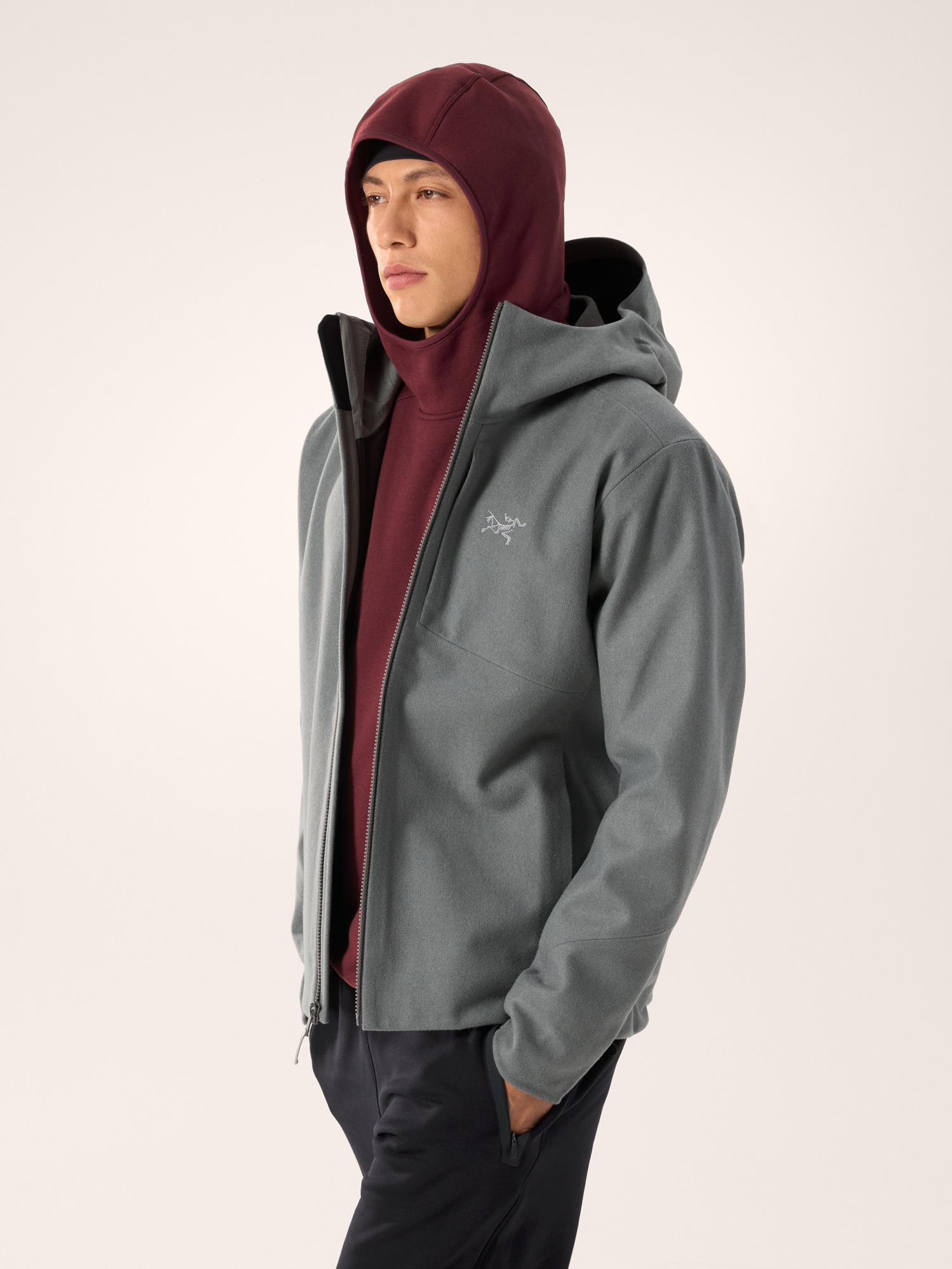 Sawyer Wool Hoody Men's