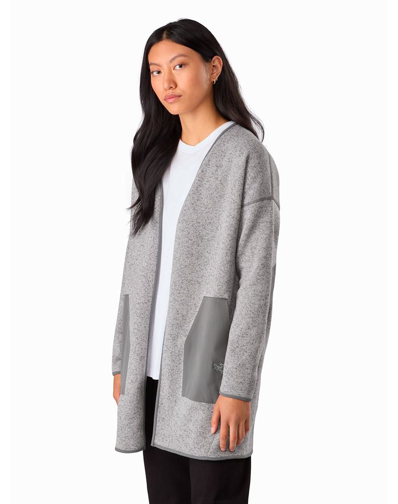Arc'teryx Extravert Cardigan Womens - Grey