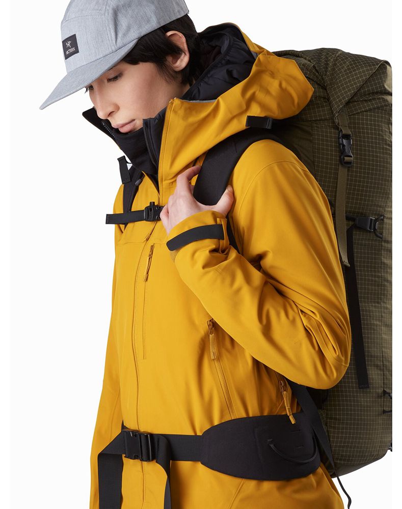 Arc'teryx Shashka Stretch Jacket Womens - Yellow