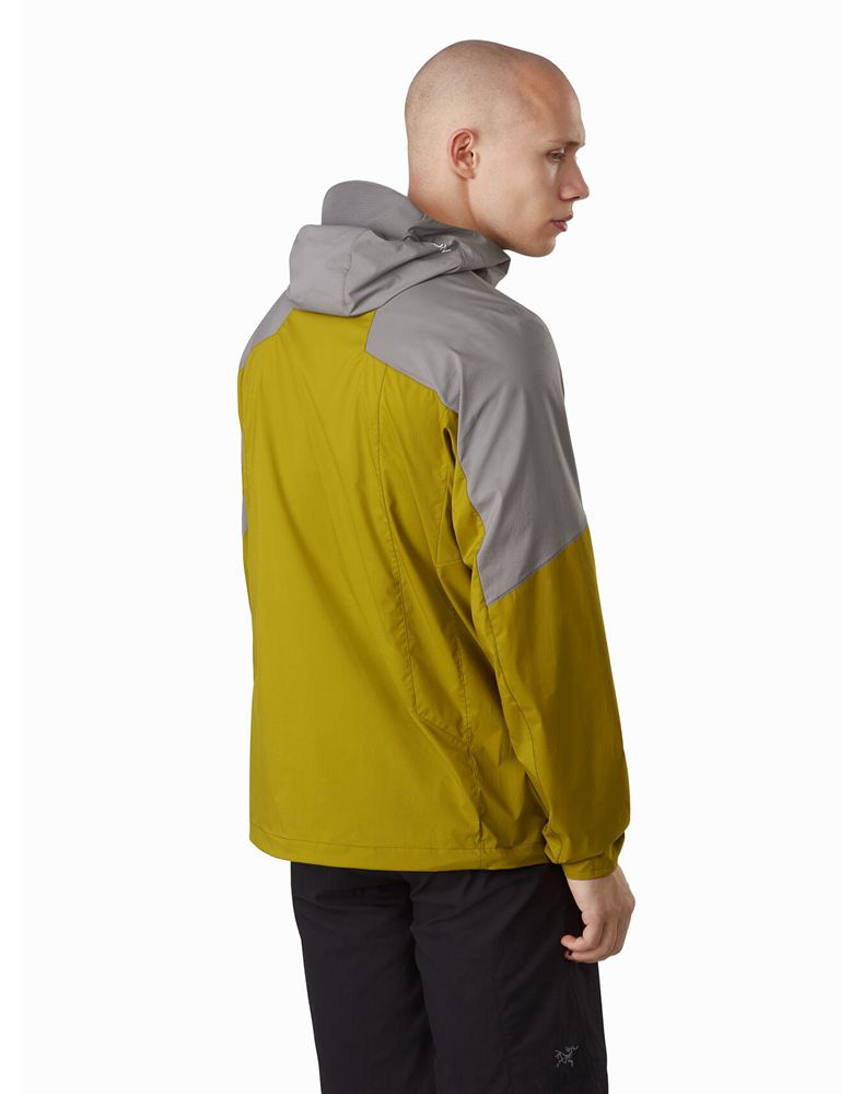 Arc'teryx Stowe Windshell ReBird Jacket Mens - Green