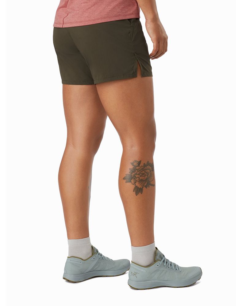 Arc'teryx Taema 6 Shorts Womens - Green