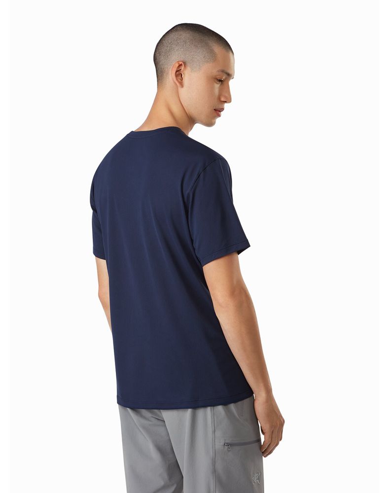 Arc'teryx Velox Crew SS T-Shirt Mens - Blue