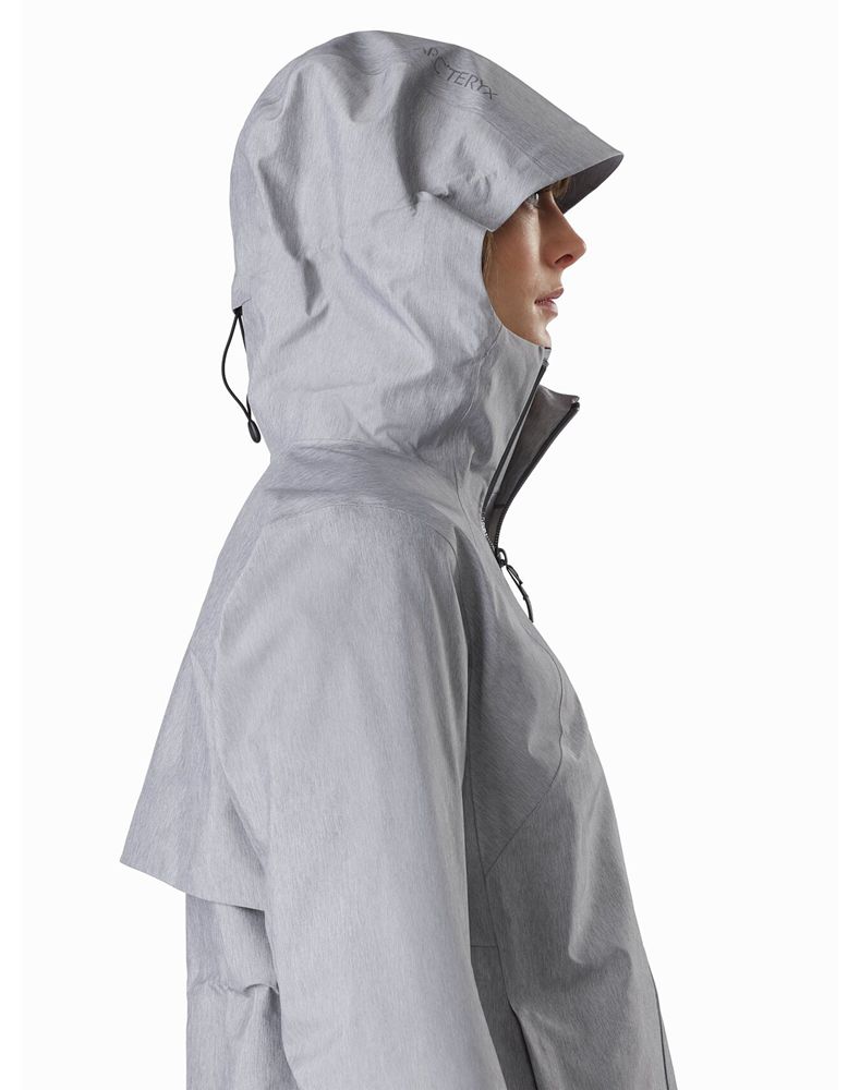 Arc'teryx Codetta Cinch Heather Coat Womens - Grey