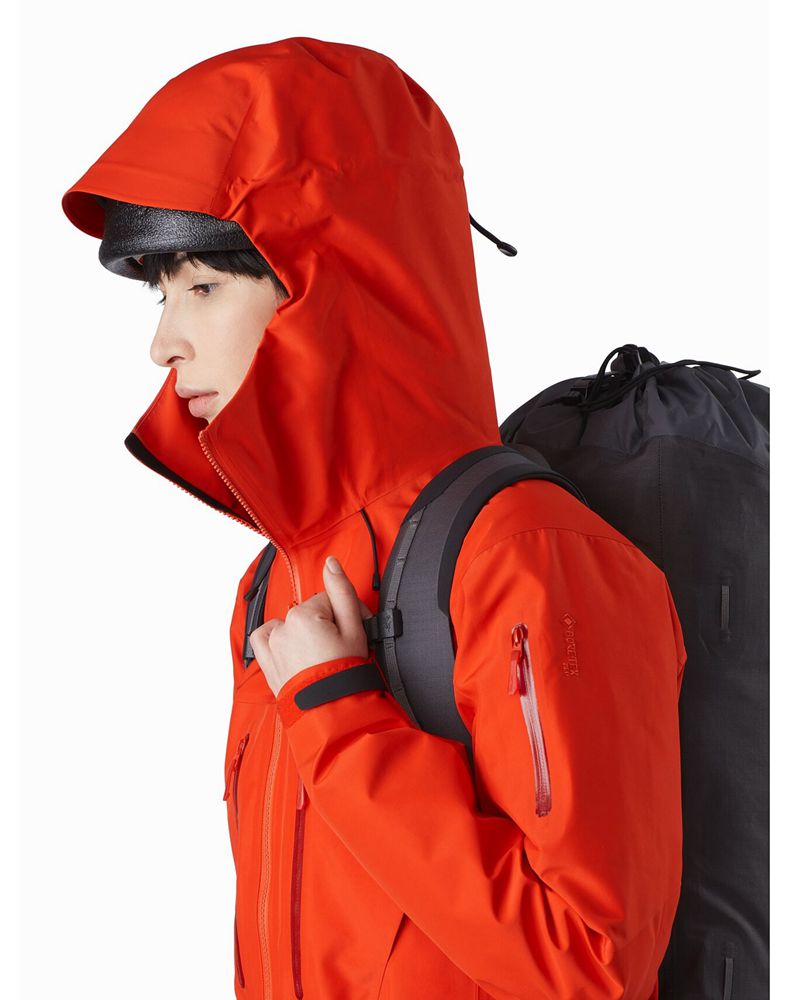 Arc'teryx Alpha SV Jacket Womens - Red